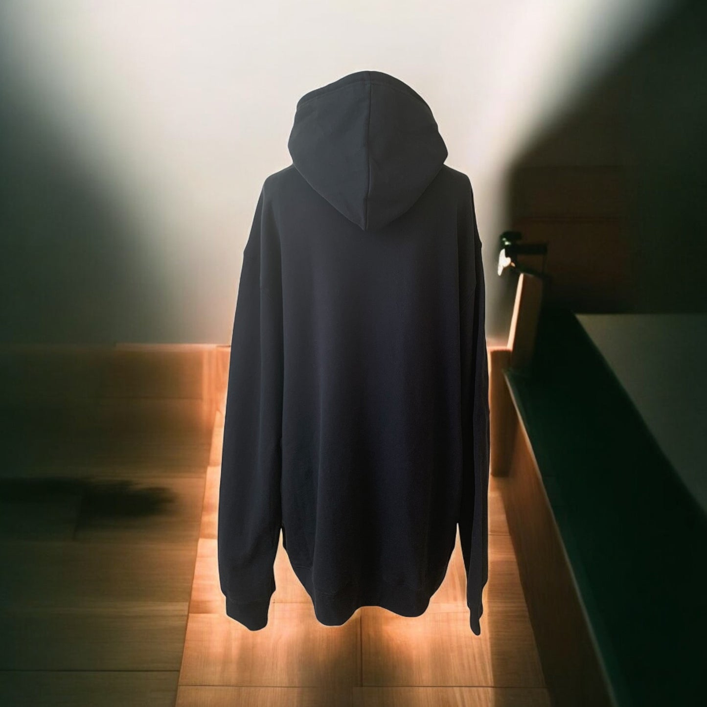 New!! Black Hoodie Long Sleeve with the empowering and inspiring phrase "Moving Forward" Unisex (Men's Hoodie / Women's Hoodie) **Free Shipping**