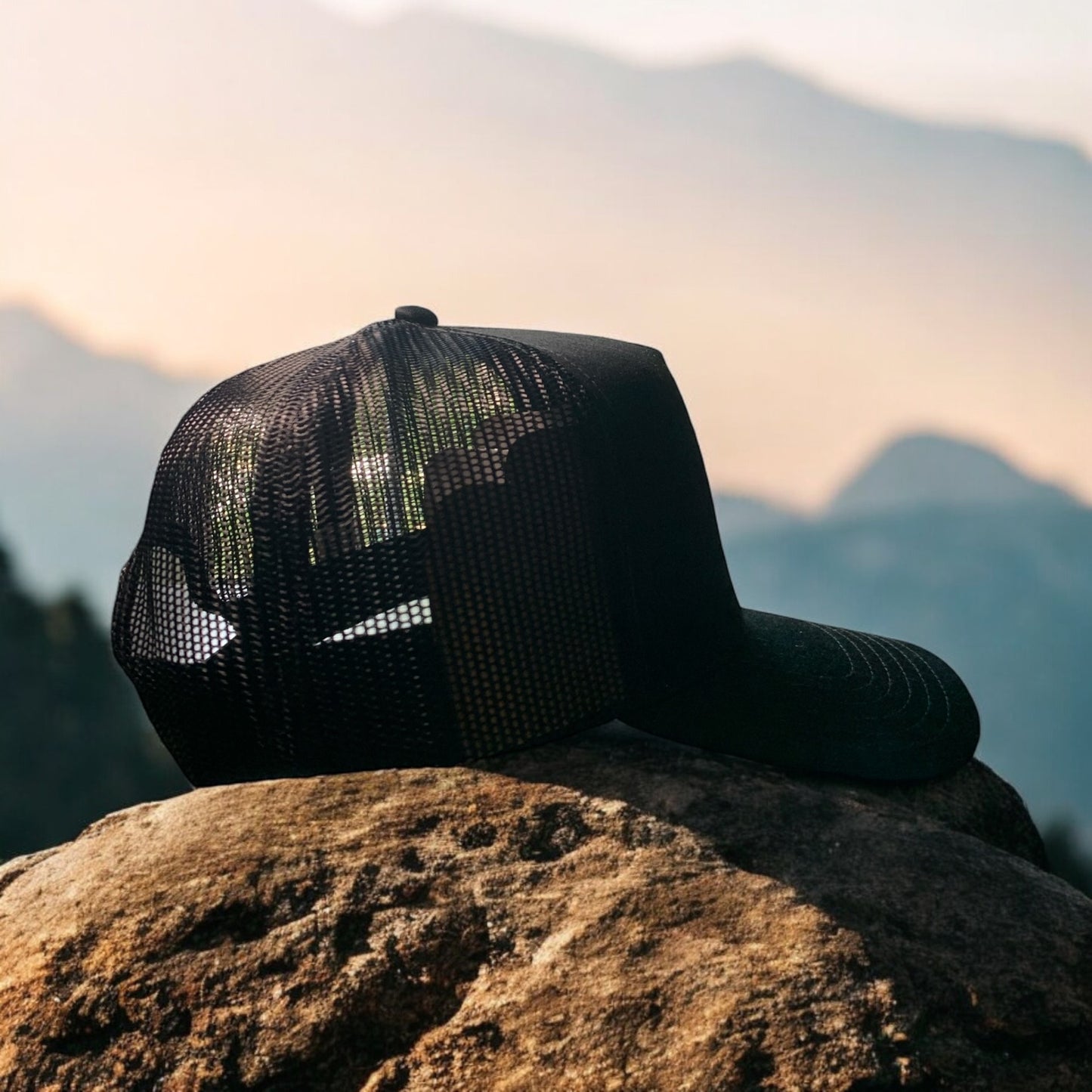 T Hill Embroidered Black Trucker Hat Snapback - One Size Fits All ** Free Shipping **