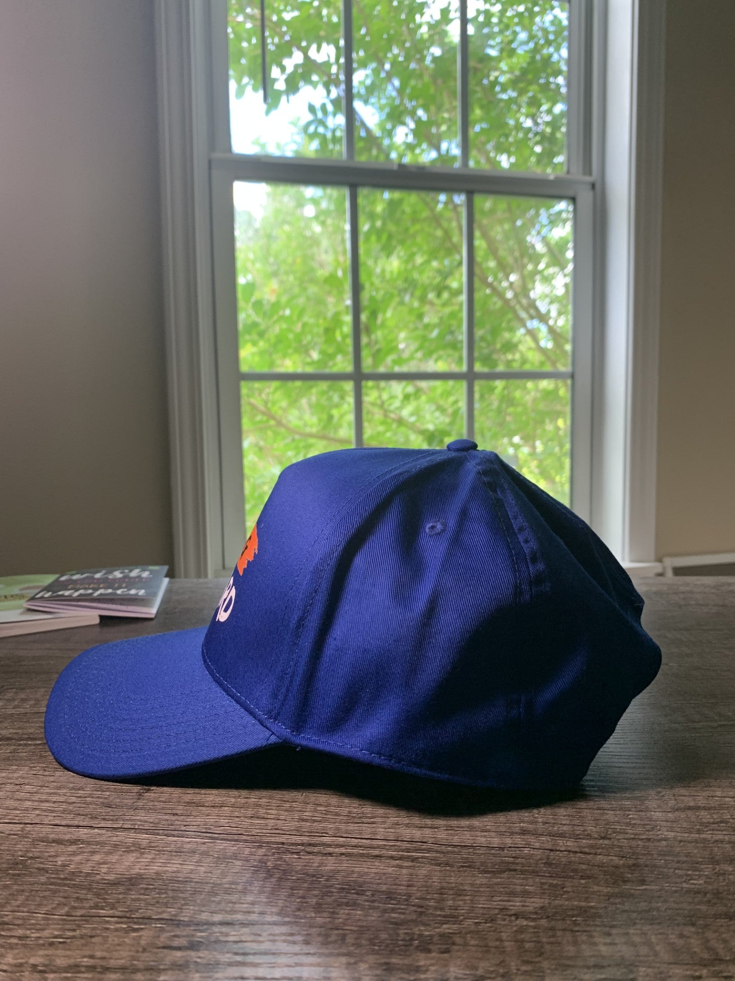 Moving Forward Royal Blue 5-Panel Snapback Cap ** One Size Fits All