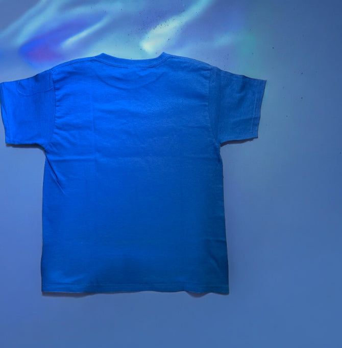 Kid's Royal Blue Short Sleeve Faith Based T-shirt Proverbs 22:6 **Free Shipping**