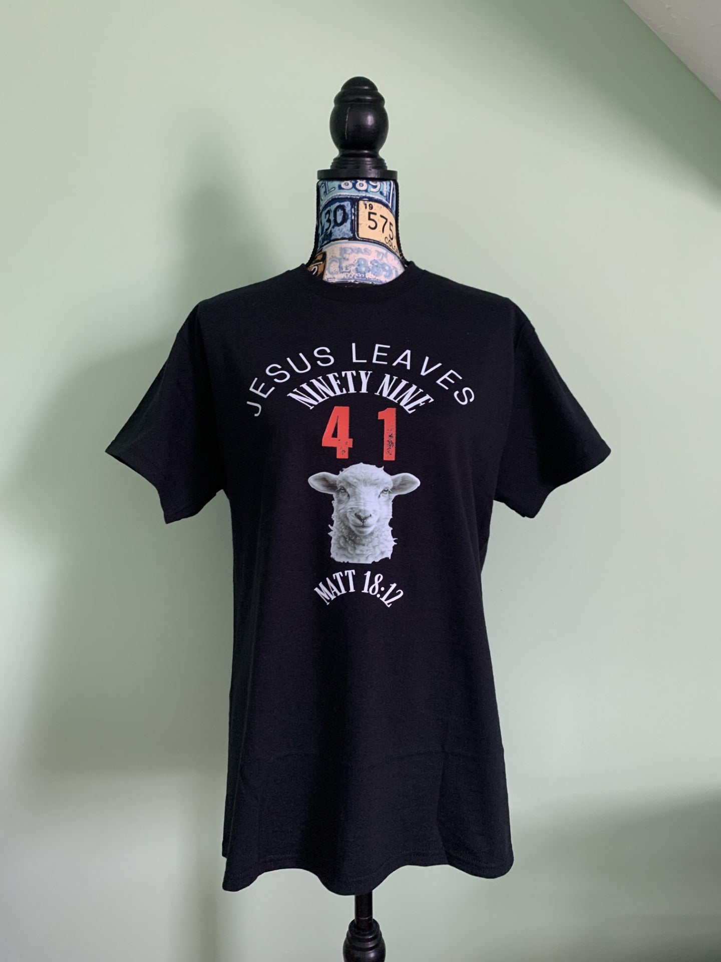 New!! "He Left the 99 to Find Me – Faith Based T-shirt | Matthew 18:12 Bible Verse Tee"