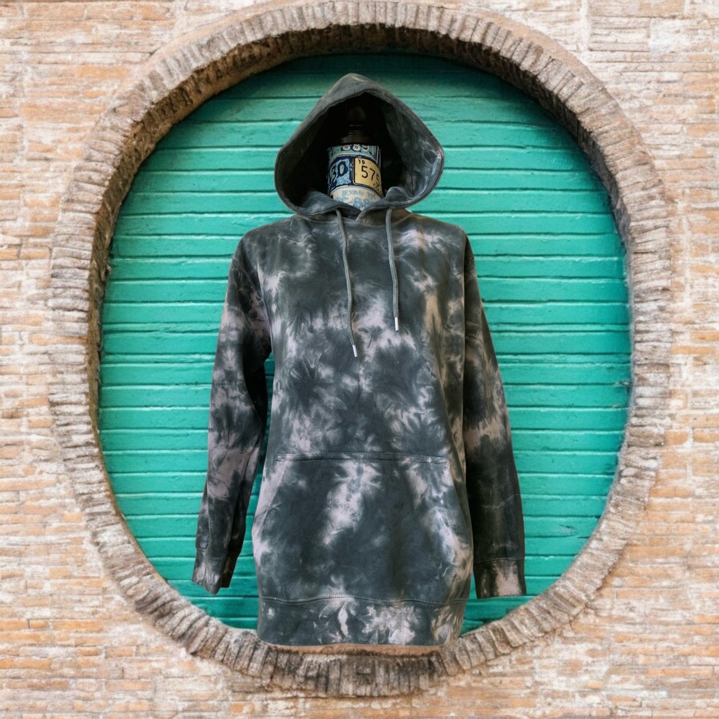 🔥New!! Embroidered Tish Hill Logo - Vibrant Tie-Dye Hoodie – Bold, Cozy & One-of-a-Kind! Medium but runs small