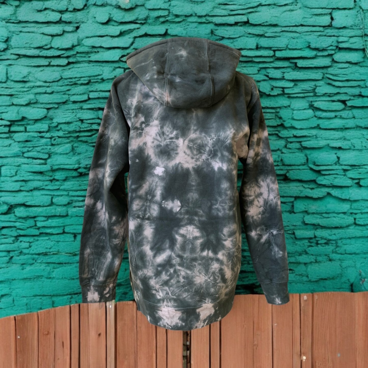 🔥New!! Embroidered Tish Hill Logo - Vibrant Tie-Dye Hoodie – Bold, Cozy & One-of-a-Kind! Medium but runs small