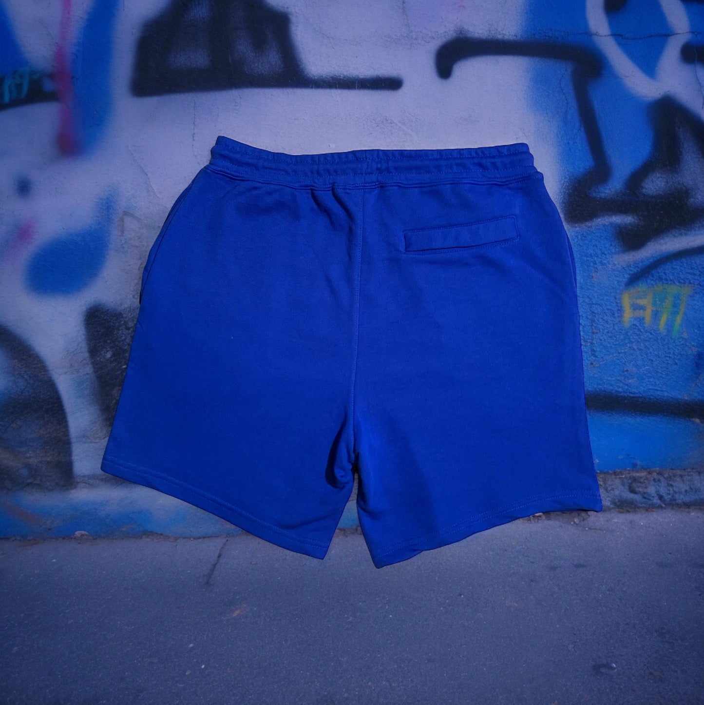 Royal Blue Shorts with the empowering and inspiring phrase "Moving Forward" Unisex (Men Shorts / Women Shorts) **Free Shipping**