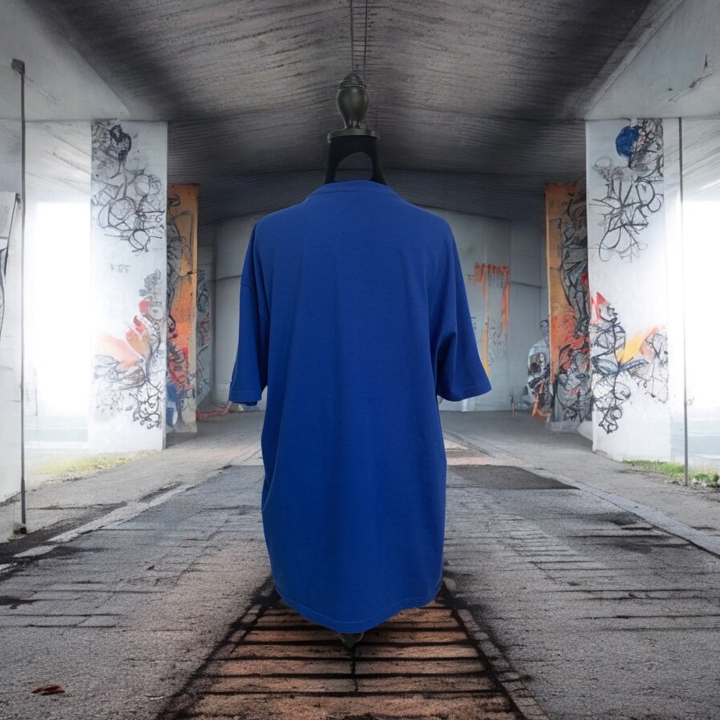 Royal Blue Short Sleeve T-shirt with the empowering and inspiring phrase "Moving Forward" Unisex (Men / Women) **Free Shipping**