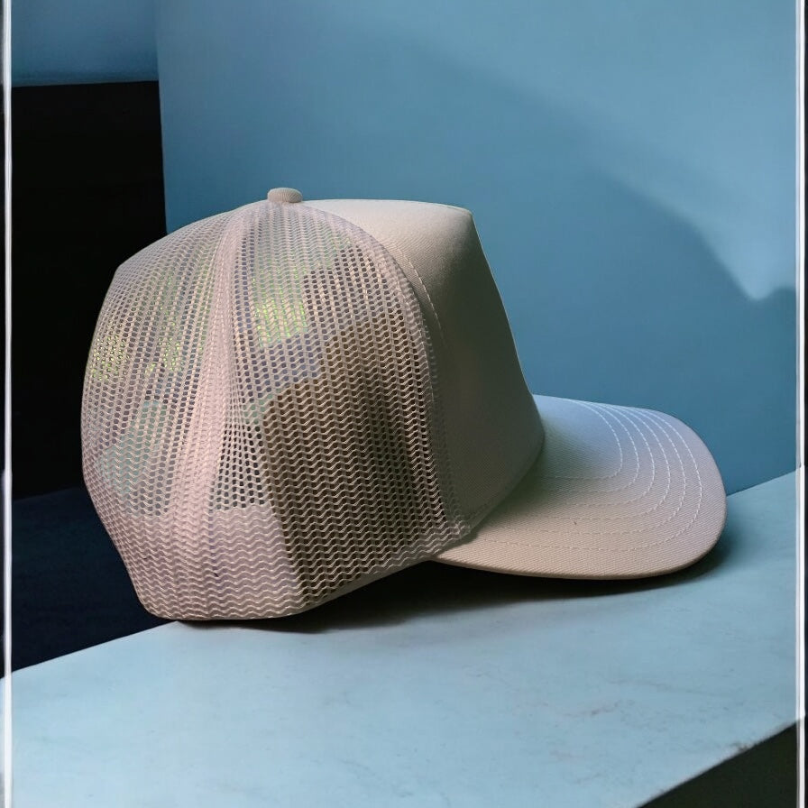 T Hill Embroidered White Trucker Hat Snapback - One Size Fits All ** Free Shipping **