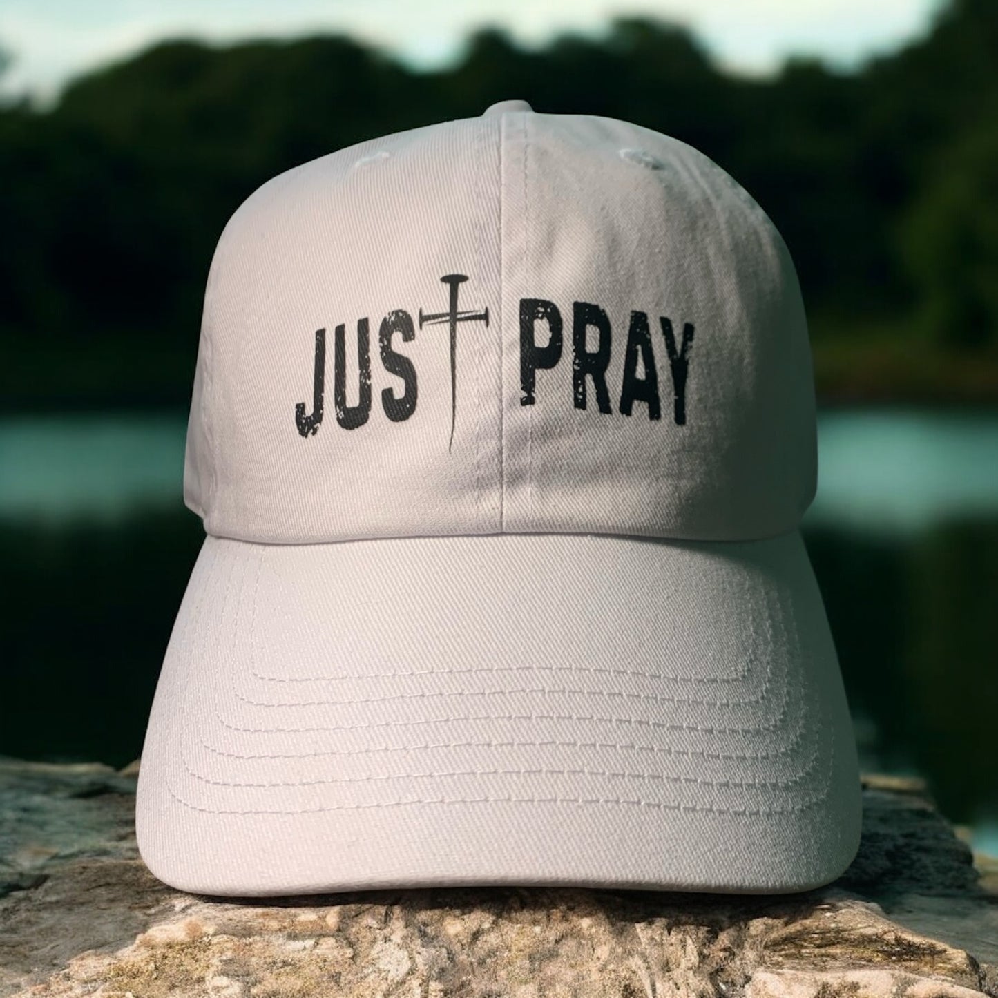Just Pray "Dad Cap" Men/Women **Free Shipping**