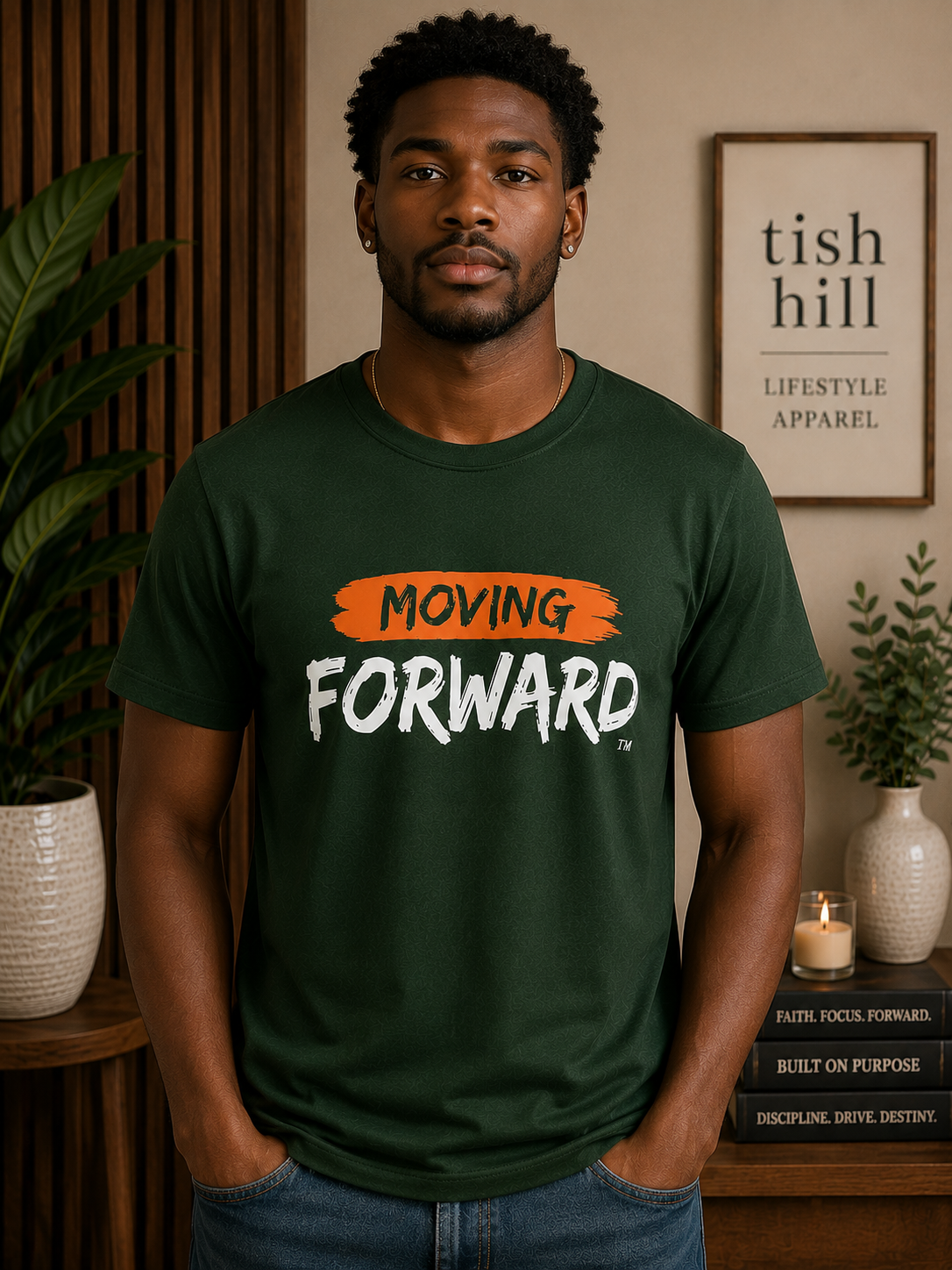 Moving Forward™ Classic Tee – Forest Green