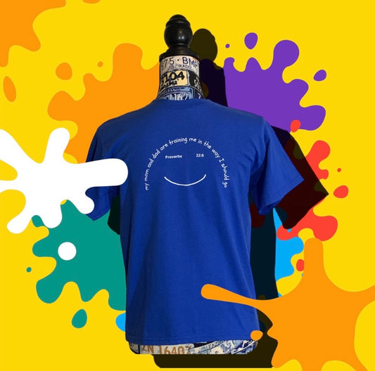 Kid's Blue Short Sleeve T-shirt **Free Shipping**