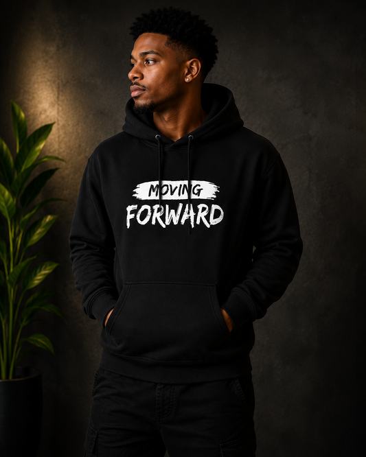 Moving Forward™ Signature Hoodie – Black