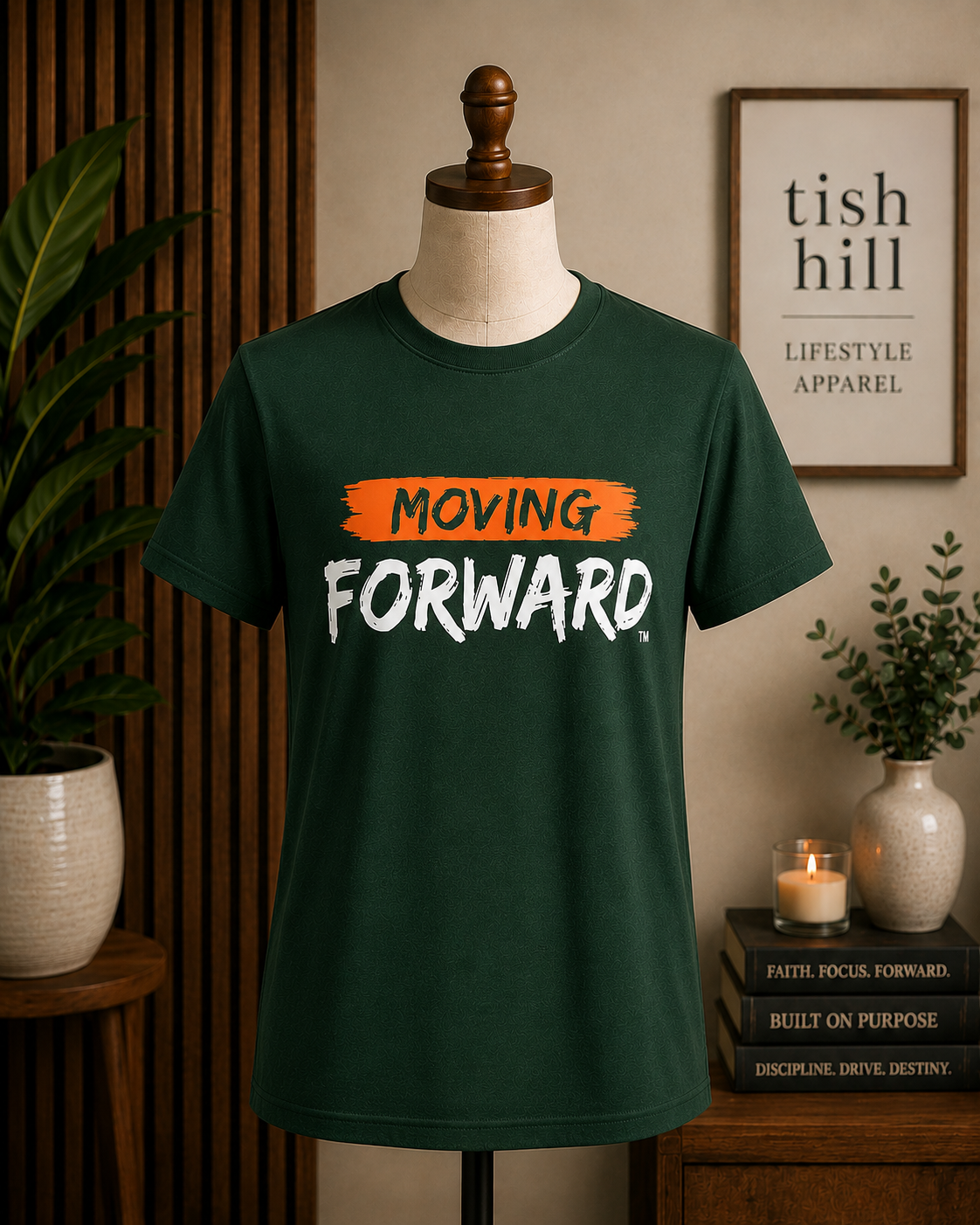 Moving Forward™ Classic Tee – Forest Green