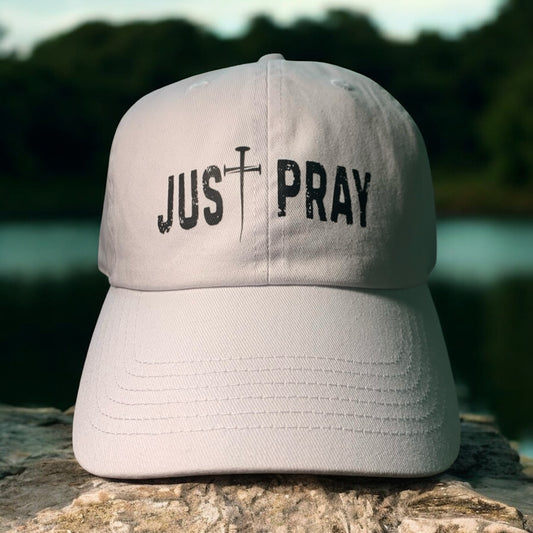 Just Pray "Dad Cap" Men/Women **Free Shipping**