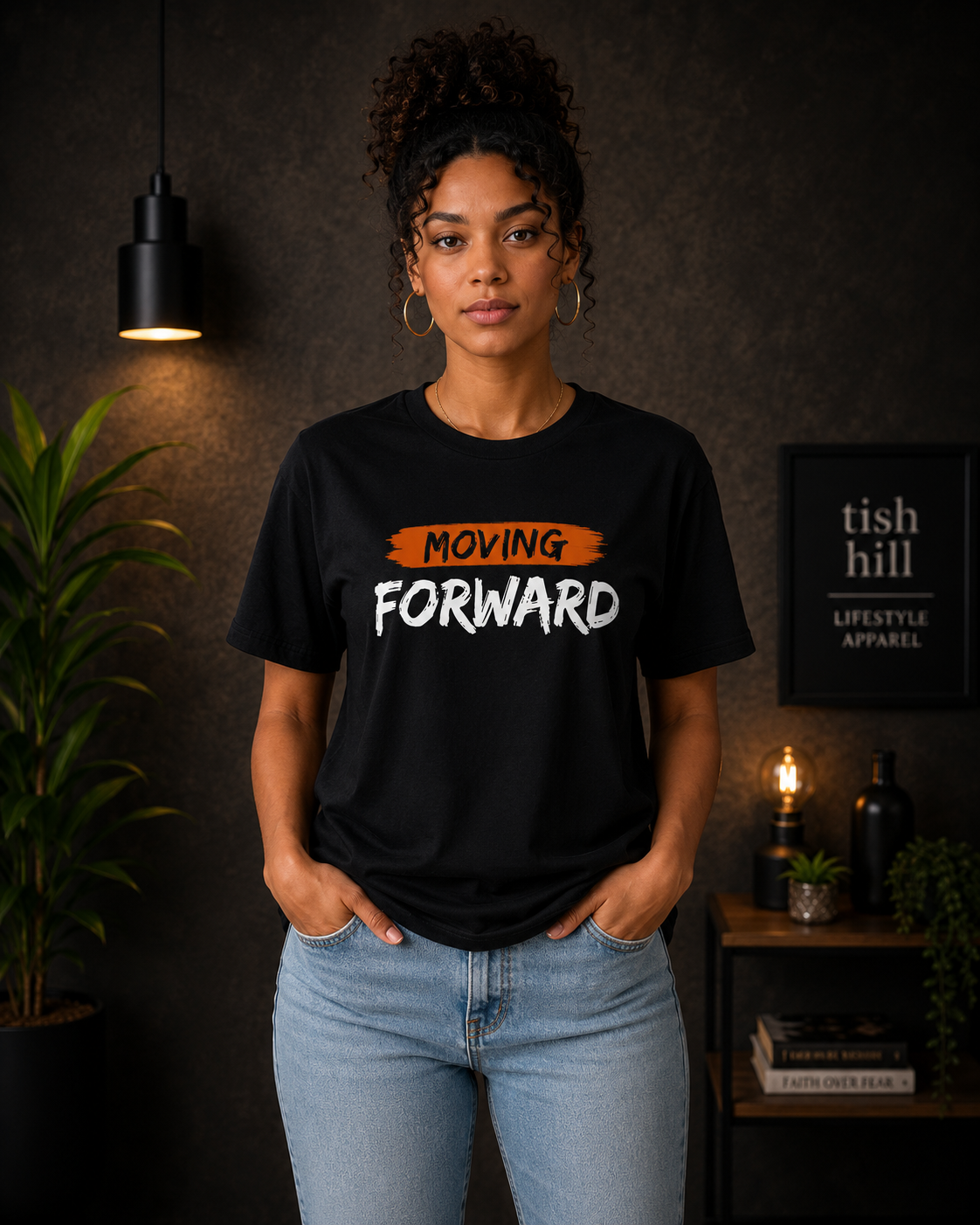 Moving Forward™ Classic Tee – Black