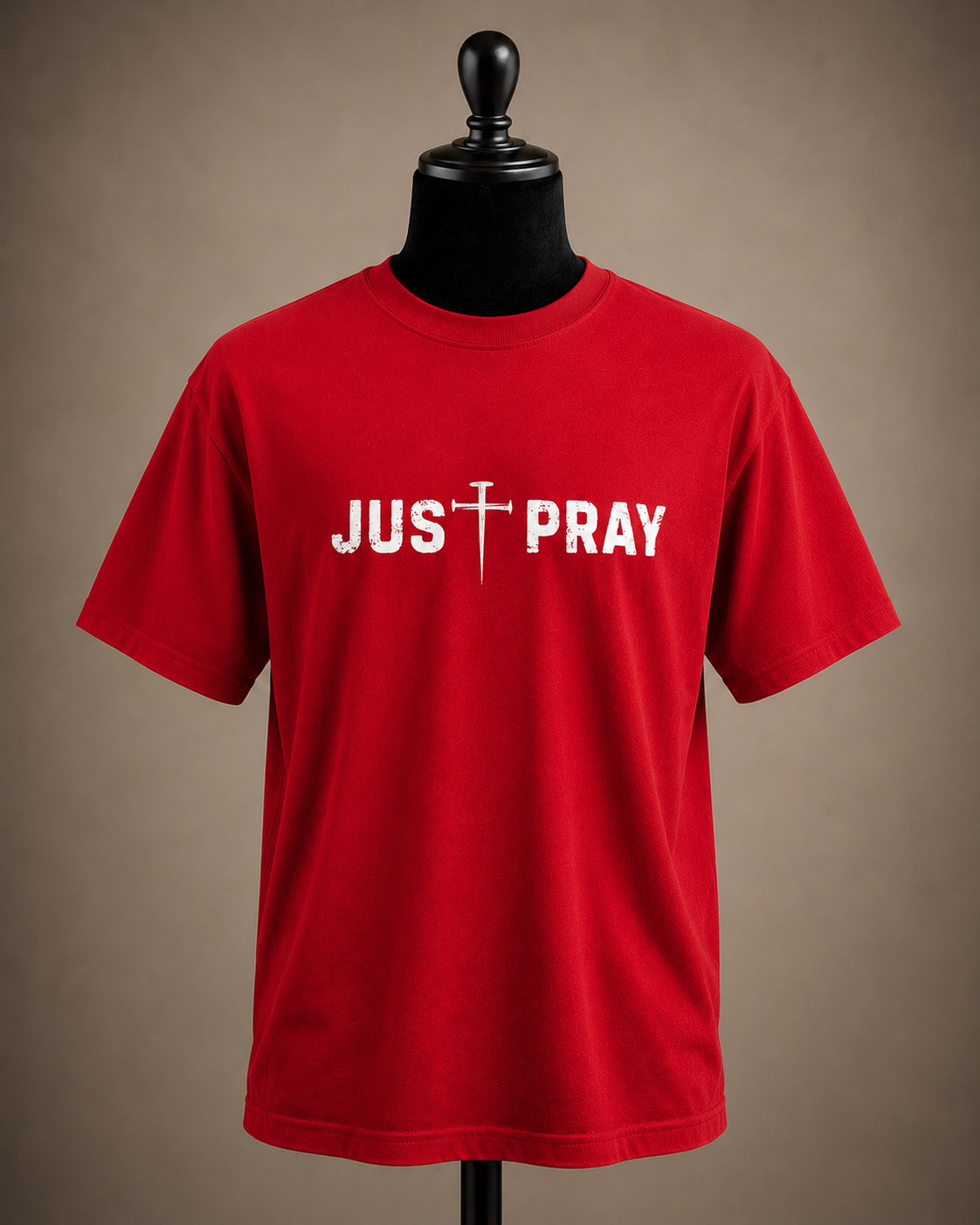 JUST PRAY™ Signature Tee Red/White
